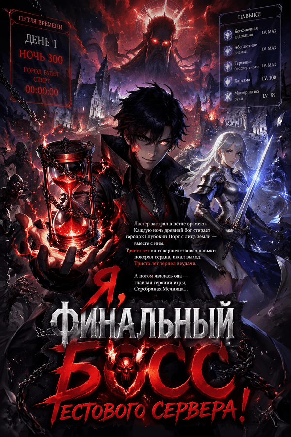 Я, финальный босс тестового сервера!