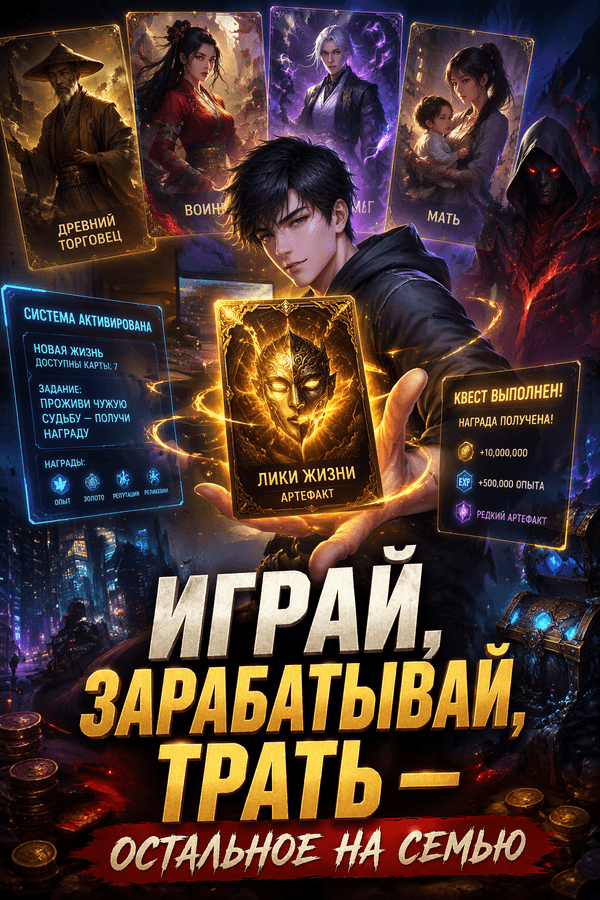 Играй, зарабатывай, трать — остальное на семью