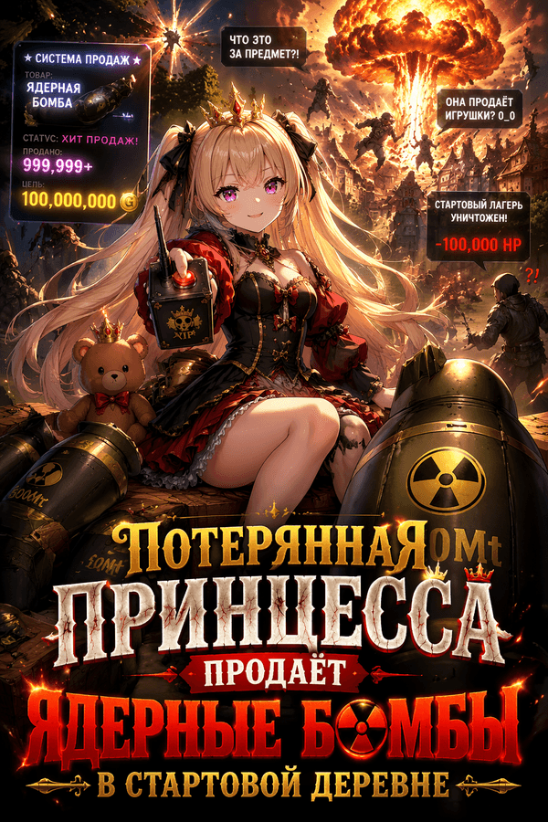 Потерянная принцесса продаёт ядерные бомбы в стартовой деревне