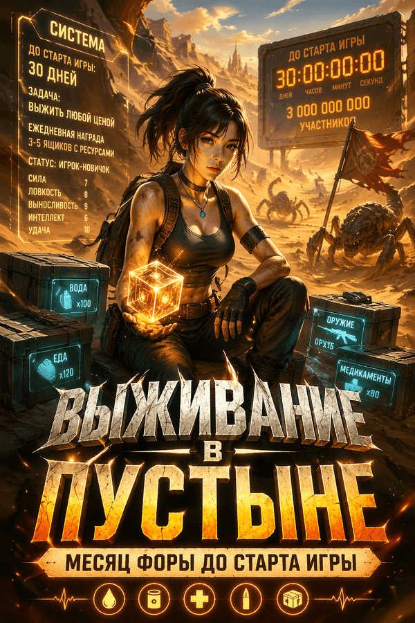 Выживание в пустыне: месяц форы до старта игры