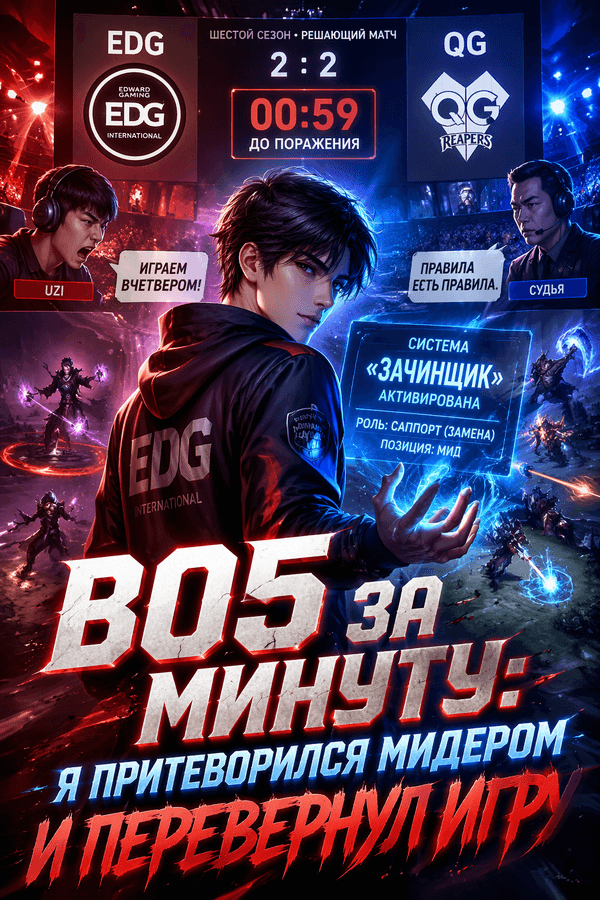 BO5 за минуту: я притворился мидером и перевернул игру