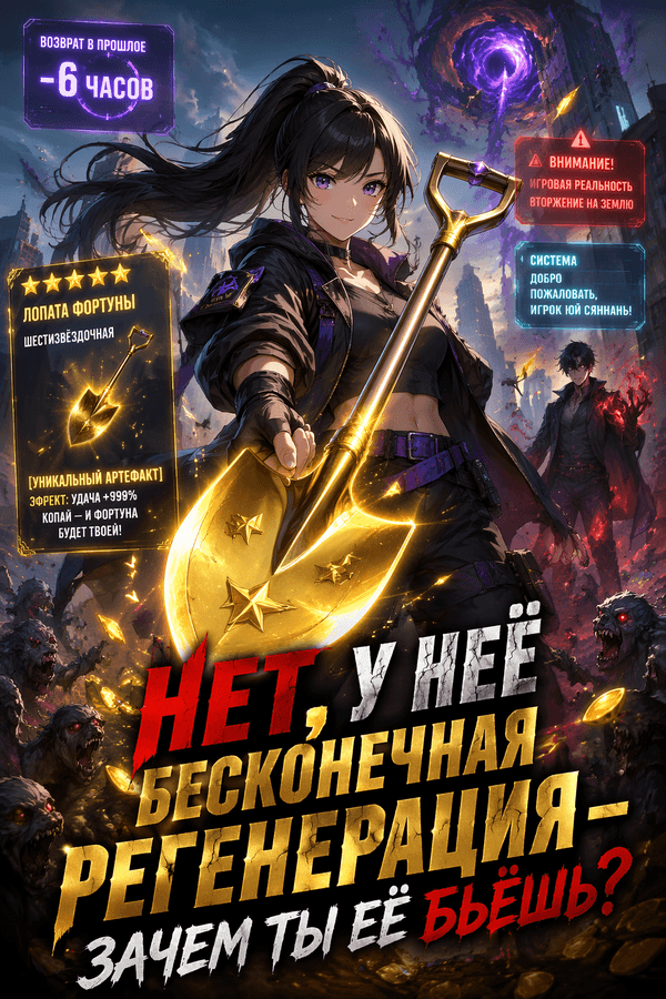 Нет, у неё бесконечная регенерация — зачем ты её бьёшь?