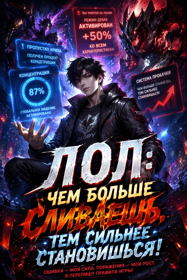 ЛОЛ: Чем больше сливаешь, тем сильнее становишься!