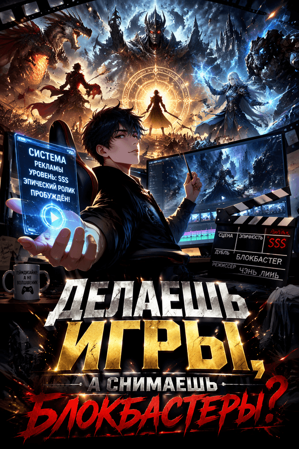Делаешь игры, а снимаешь блокбастеры?