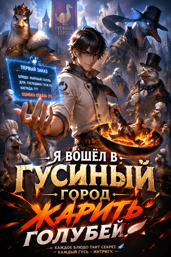 Я вошёл в Гусиный город жарить голубей