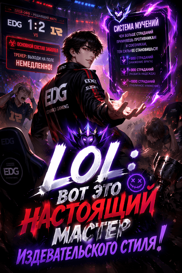 LOL: Вот это настоящий мастер издевательского стиля!