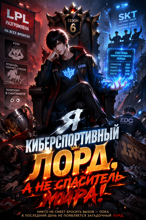 Я киберспортивный лорд, а не спаситель мира!