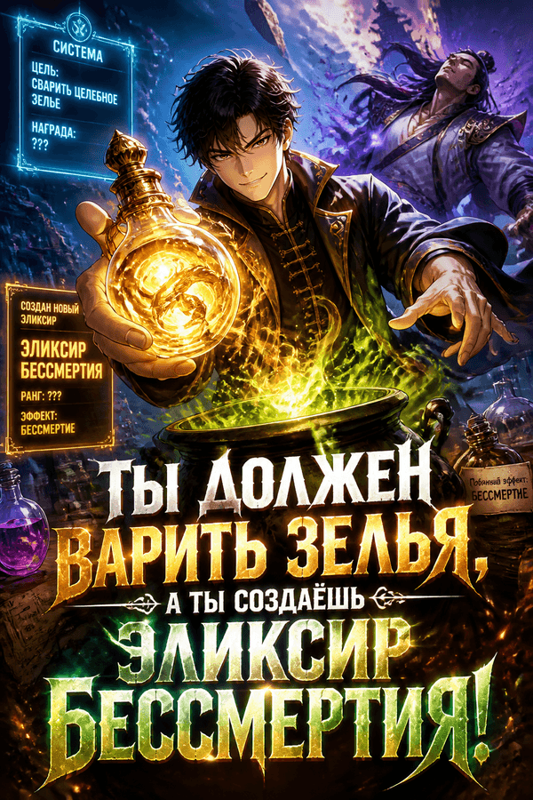 Ты должен варить зелья, а ты создаёшь эликсир бессмертия!