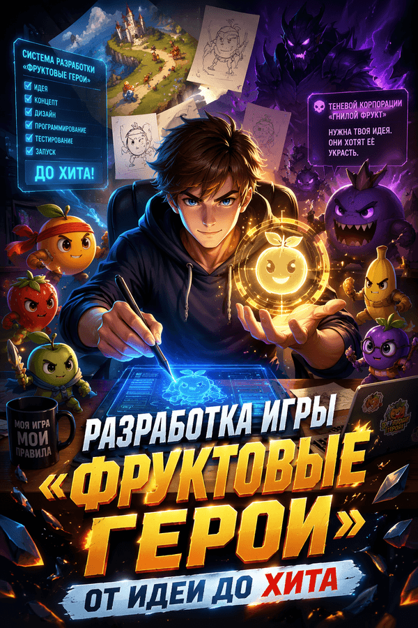 Разработка игры «Фруктовые Герои»: От идеи до хита