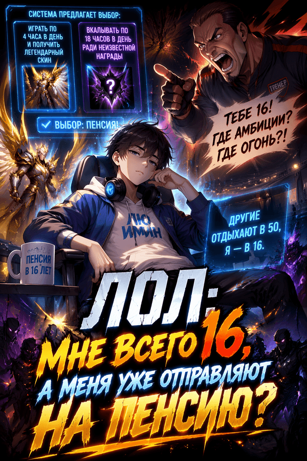 ЛОЛ: Мне всего 16, а меня уже отправляют на пенсию?