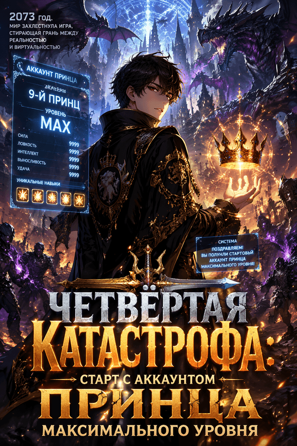 Четвёртая катастрофа: старт с аккаунтом принца максимального уровня