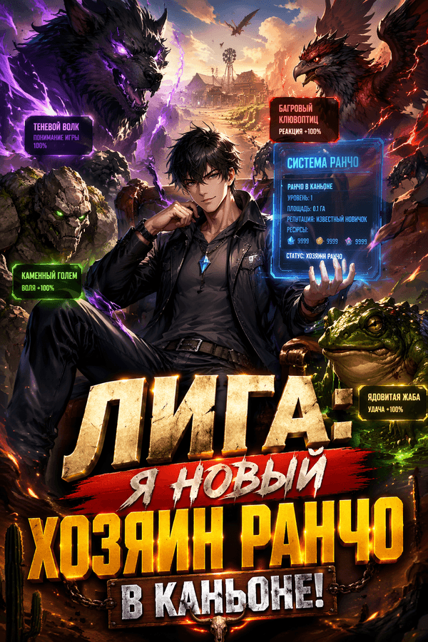 Лига: Я новый хозяин ранчо в каньоне!