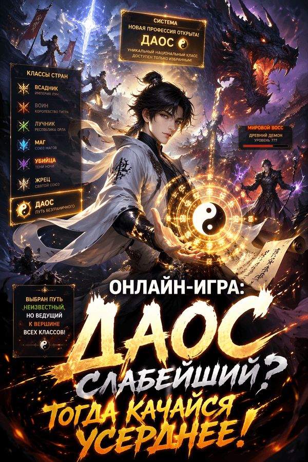 Онлайн-игра: Даос слабейший? Тогда качайся усерднее!
