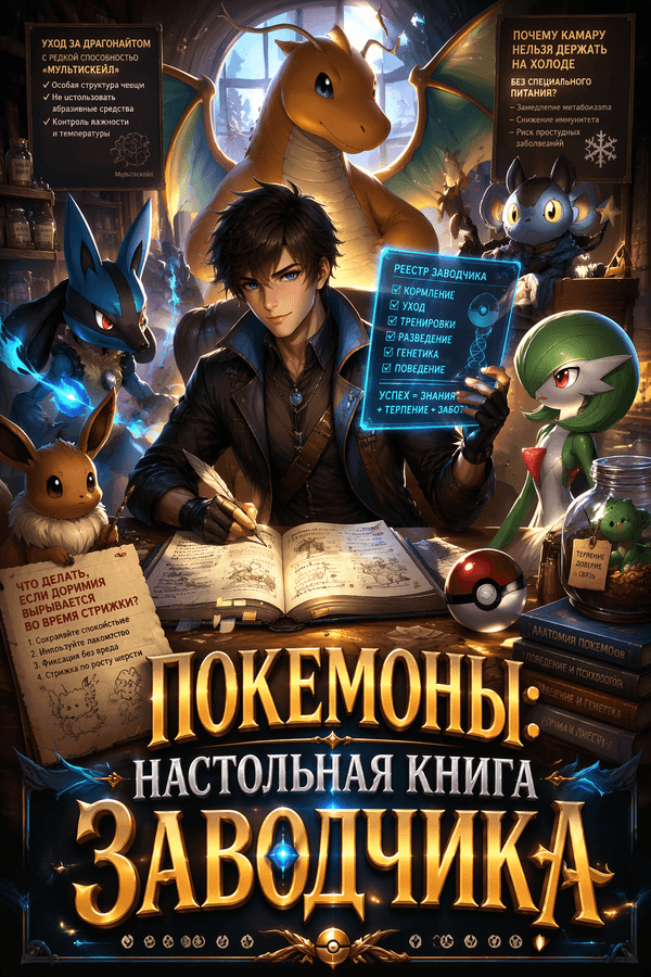 Покемоны: Настольная книга заводчика