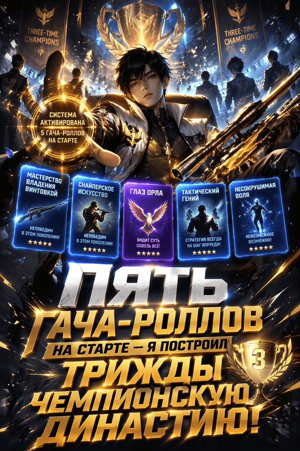 Пять гача-роллов на старте — я построил трижды чемпионскую династию!