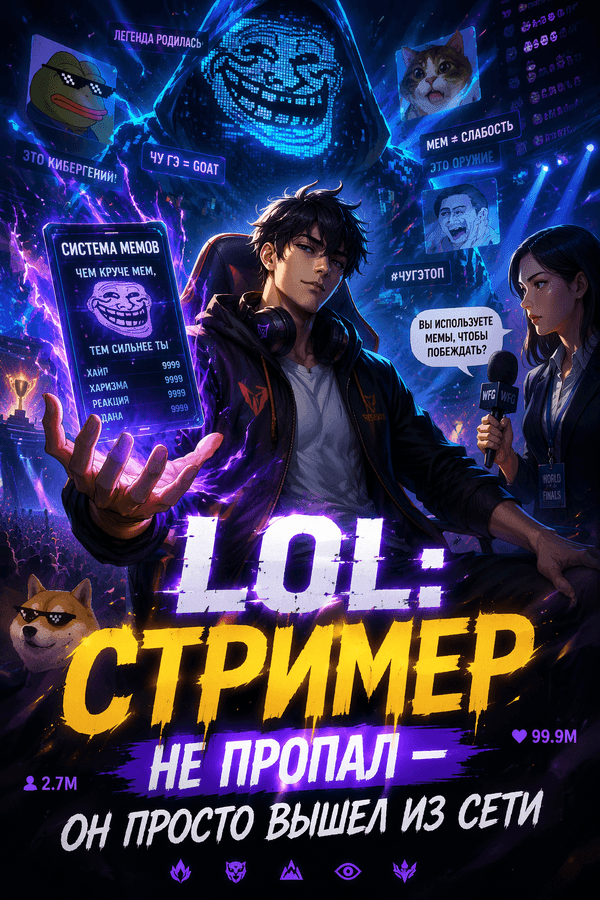 LOL: Стример не пропал — он просто вышел из сети