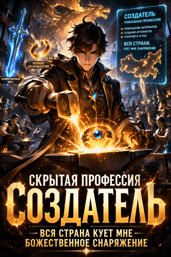 Скрытая профессия Создатель: Вся страна кует мне божественное снаряжение
