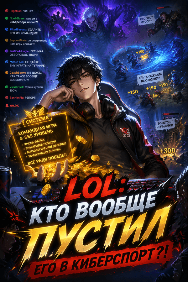 LOL: Кто вообще пустил его в киберспорт?!