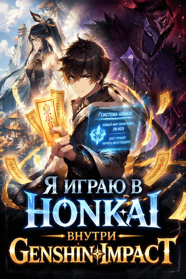 Я играю в Honkai внутри Genshin Impact