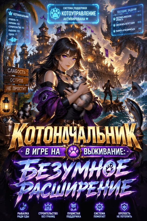 Котоначальник в игре на выживание: Безумное расширение
