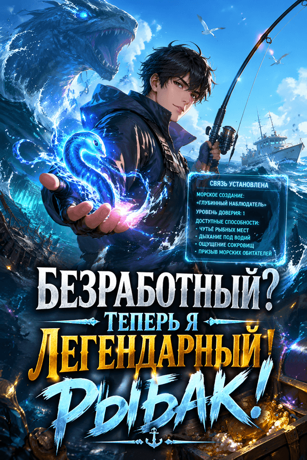 Безработный? Теперь я легендарный рыбак!