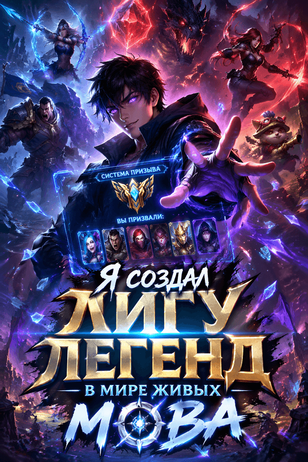 Я создал Лигу Легенд в мире живых MOBA