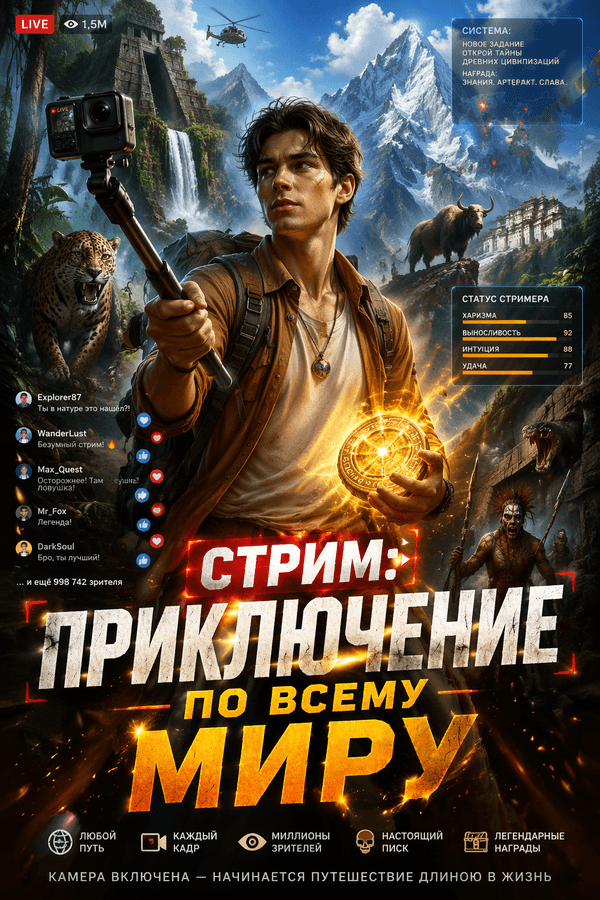 Стрим: Приключение по всему миру