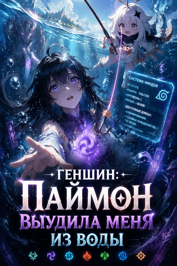 Геншин: Паймон выудила меня из воды