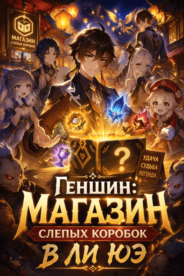 Геншин: Магазин слепых коробок в Ли Юэ