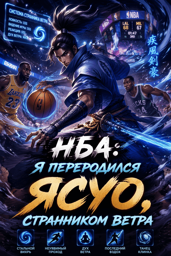 НБА: Я переродился Ясуо, Странником Ветра