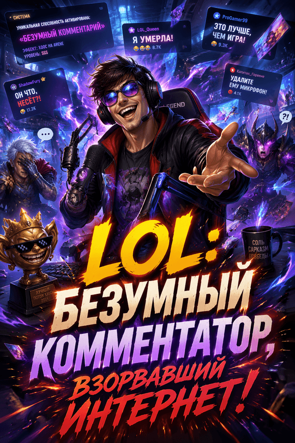 LOL: Безумный комментатор, взорвавший интернет!
