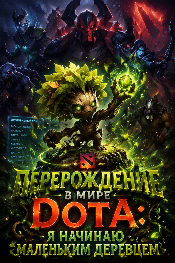 Перерождение в мире Dota: Я начинаю маленьким деревцем
