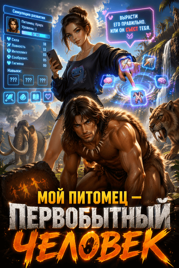 Мой питомец — первобытный человек