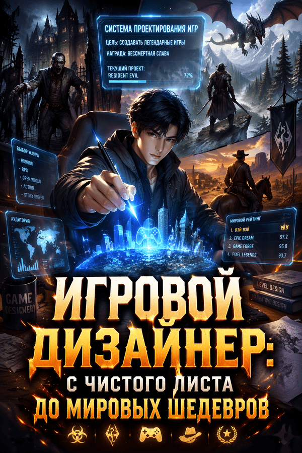 Игровой дизайнер: С чистого листа до мировых шедевров