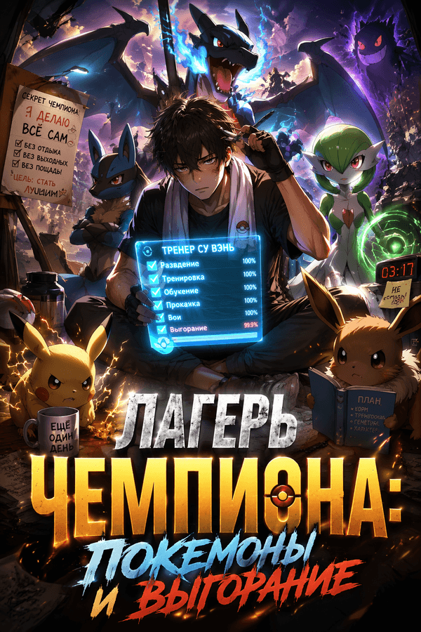 Лагерь Чемпиона: Покемоны и выгорание
