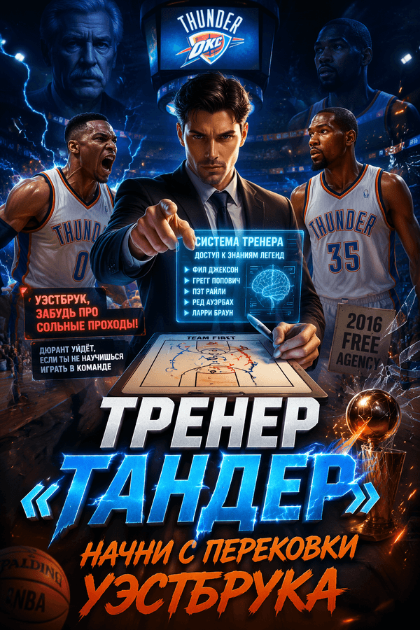 Тренер «Тандер»: Начни с перековки Уэстбрука
