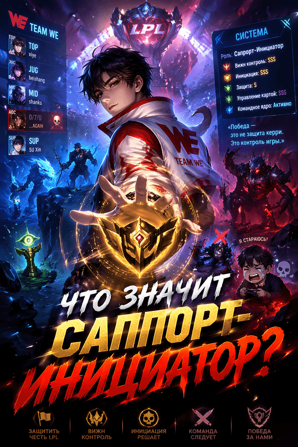 Что значит саппорт-инициатор?