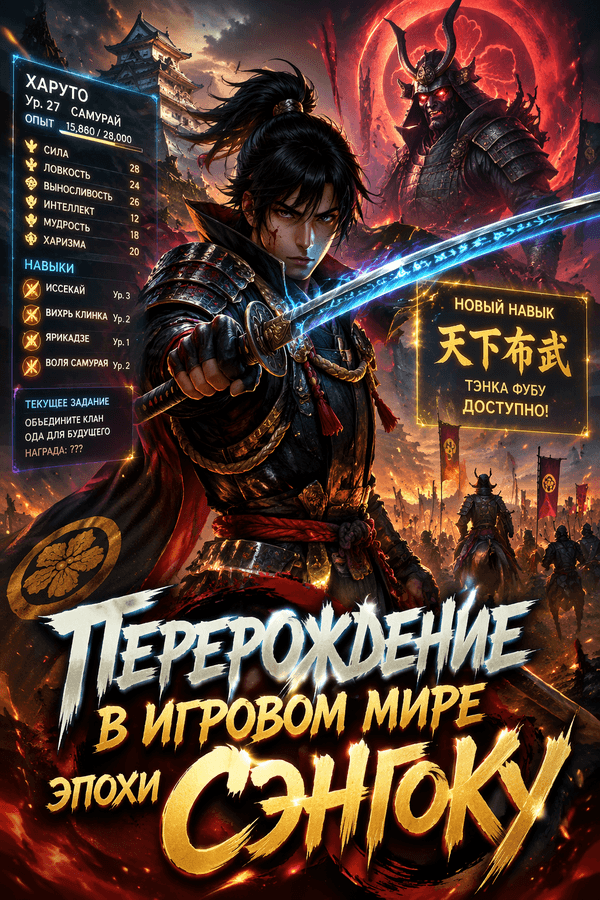Перерождение в игровом мире эпохи Сэнгоку