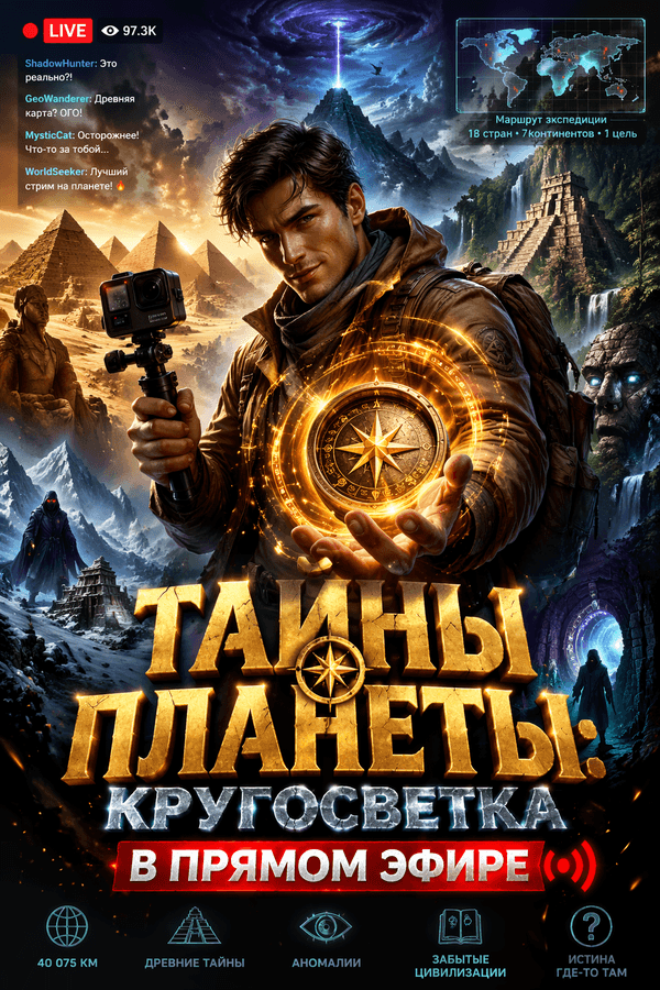 Тайны планеты: Кругосветка в прямом эфире