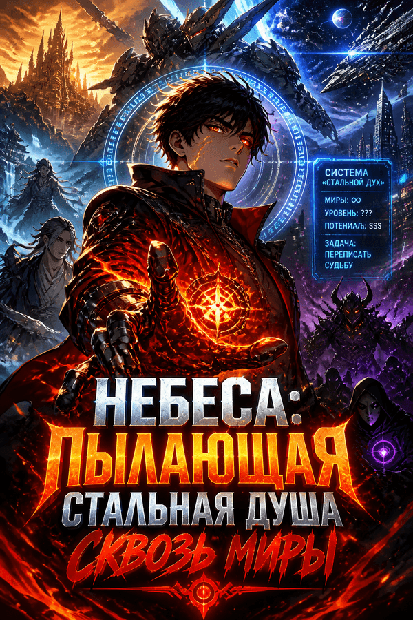 Небеса: Пылающая стальная душа сквозь миры