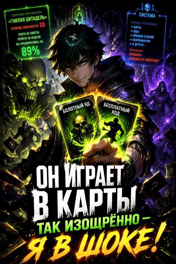 Он играет в карты так изощрённо — я в шоке!
