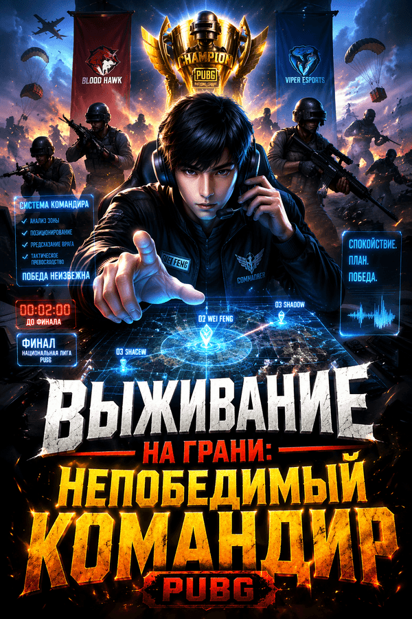 Выживание на грани: Непобедимый командир PUBG