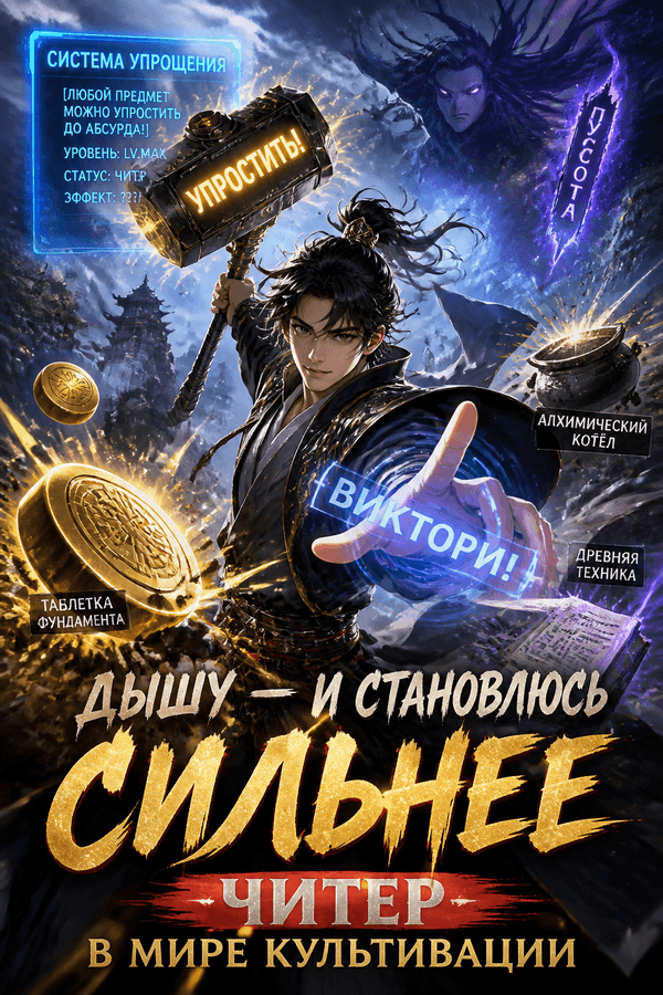 Дышу — и становлюсь сильнее: Читер в мире культивации