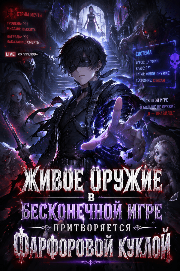 Живое оружие в бесконечной игре притворяется фарфоровой куклой
