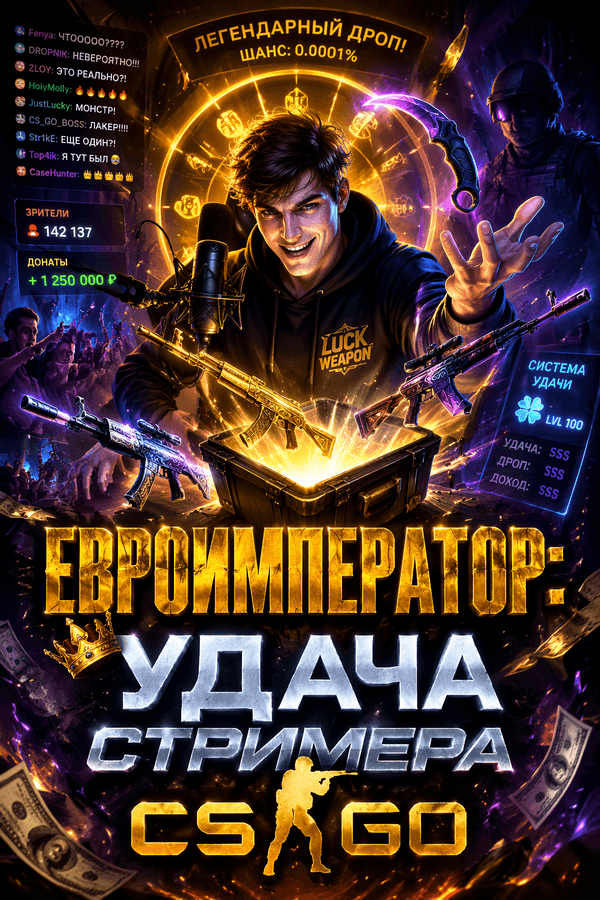 Евроимператор: Удача стримера CS:GO