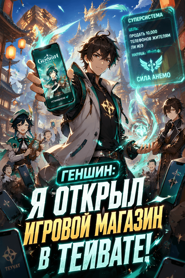 Геншин: Я открыл игровой магазин в Тейвате!