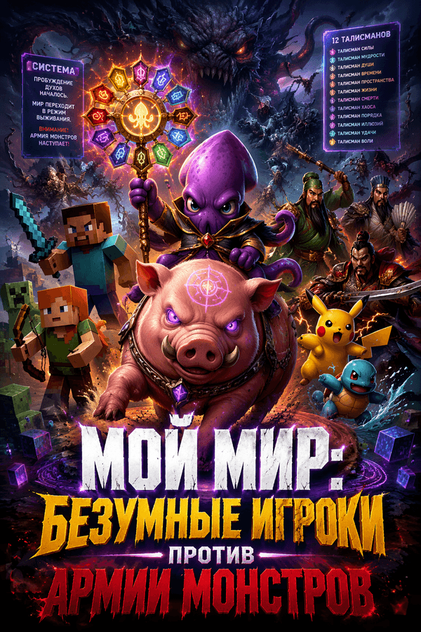 Мой мир: Безумные игроки против армии монстров