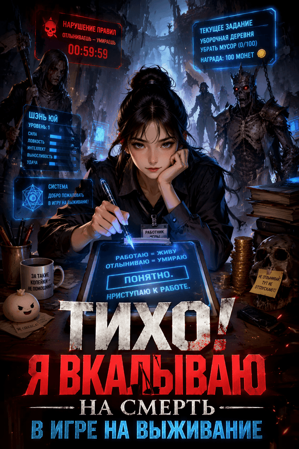 Тихо! Я вкалываю на смерть в игре на выживание