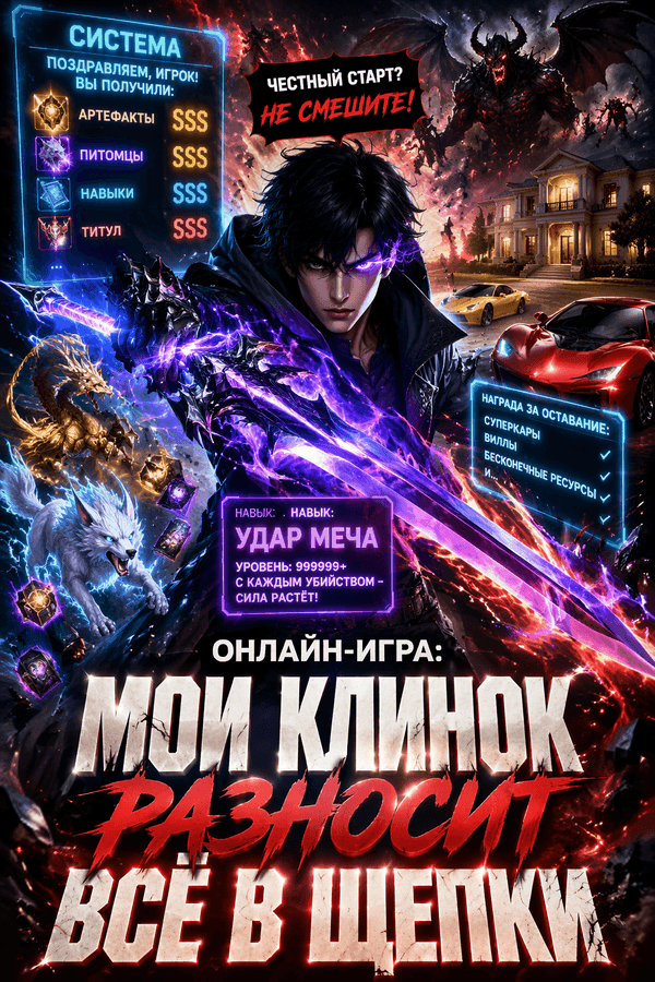 Онлайн-игра: Мой клинок разносит всё в щепки