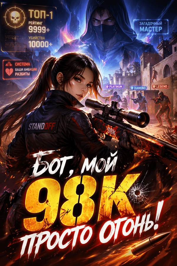Бог, мой 98k просто огонь!